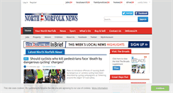 Desktop Screenshot of northnorfolknews.co.uk